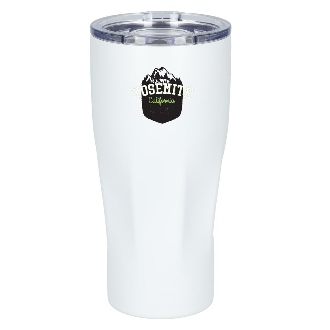 Mega Victor Recycled Vacuum Insulated Tumbler 30oz - 1602-06 White