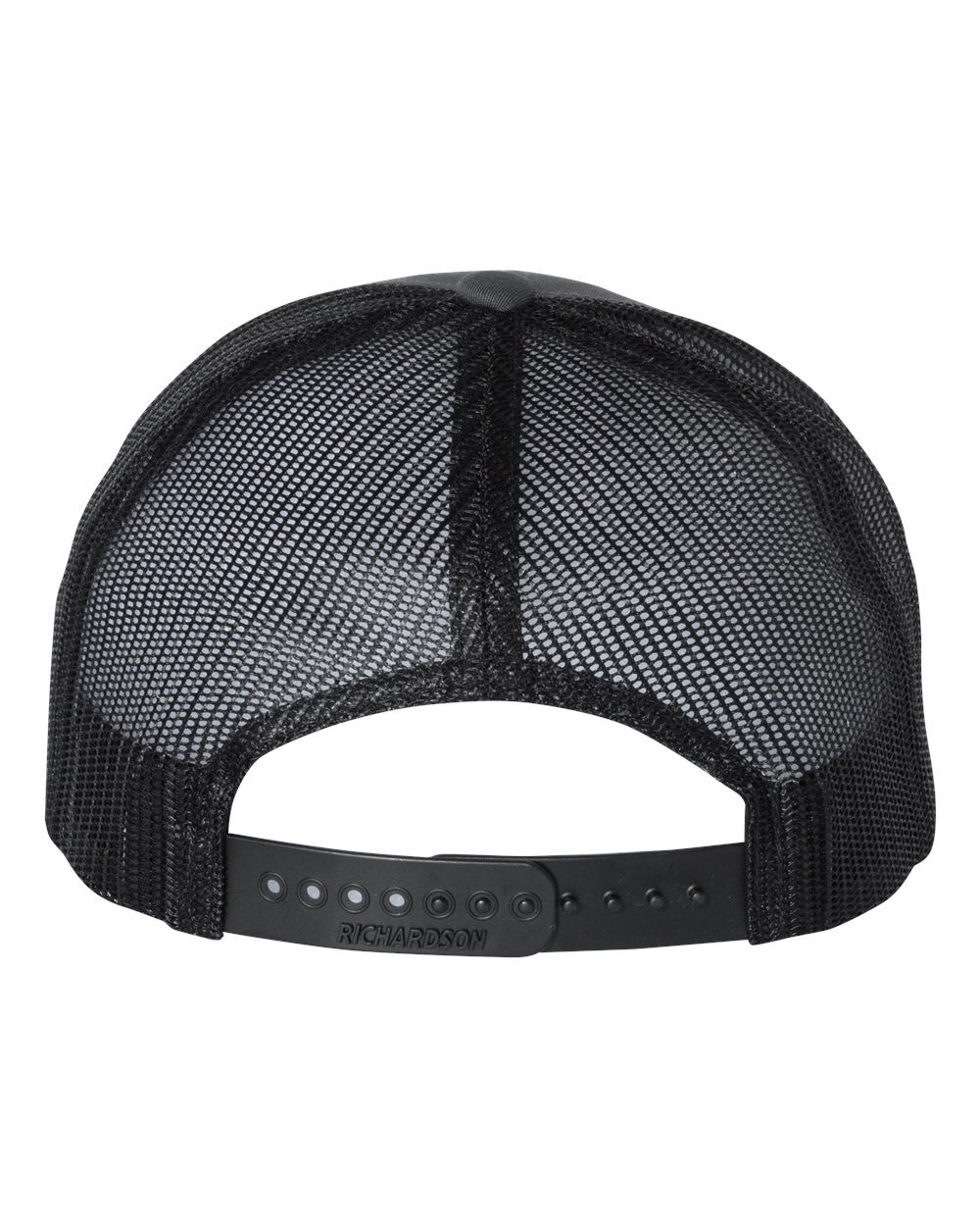 Richardson Low Pro Trucker Cap - 115 Charcoal- Black
