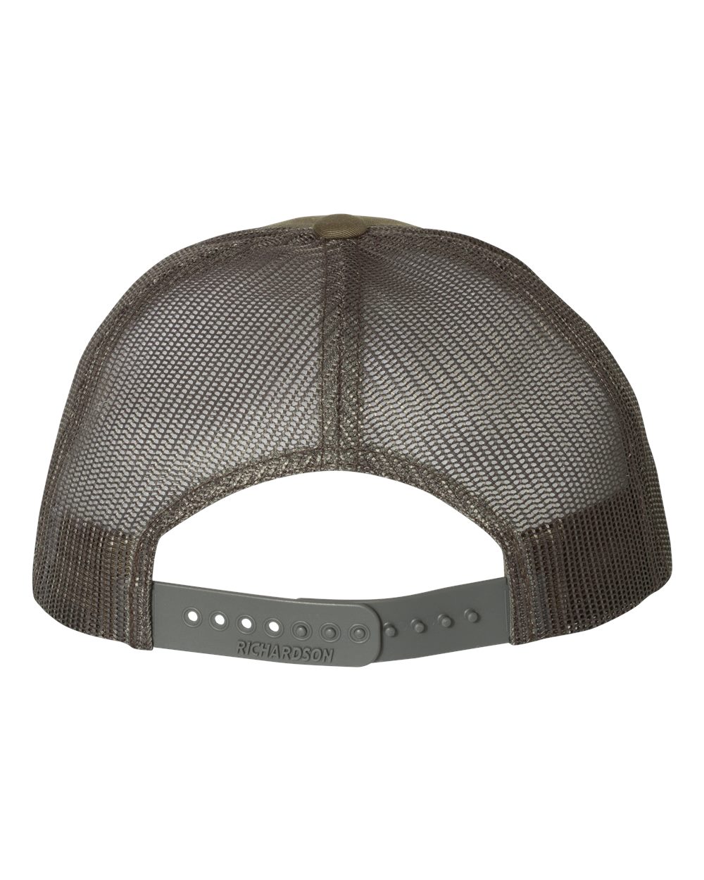 Richardson Low Pro Trucker Cap - 115 Chocolate Chip- Grey Brown