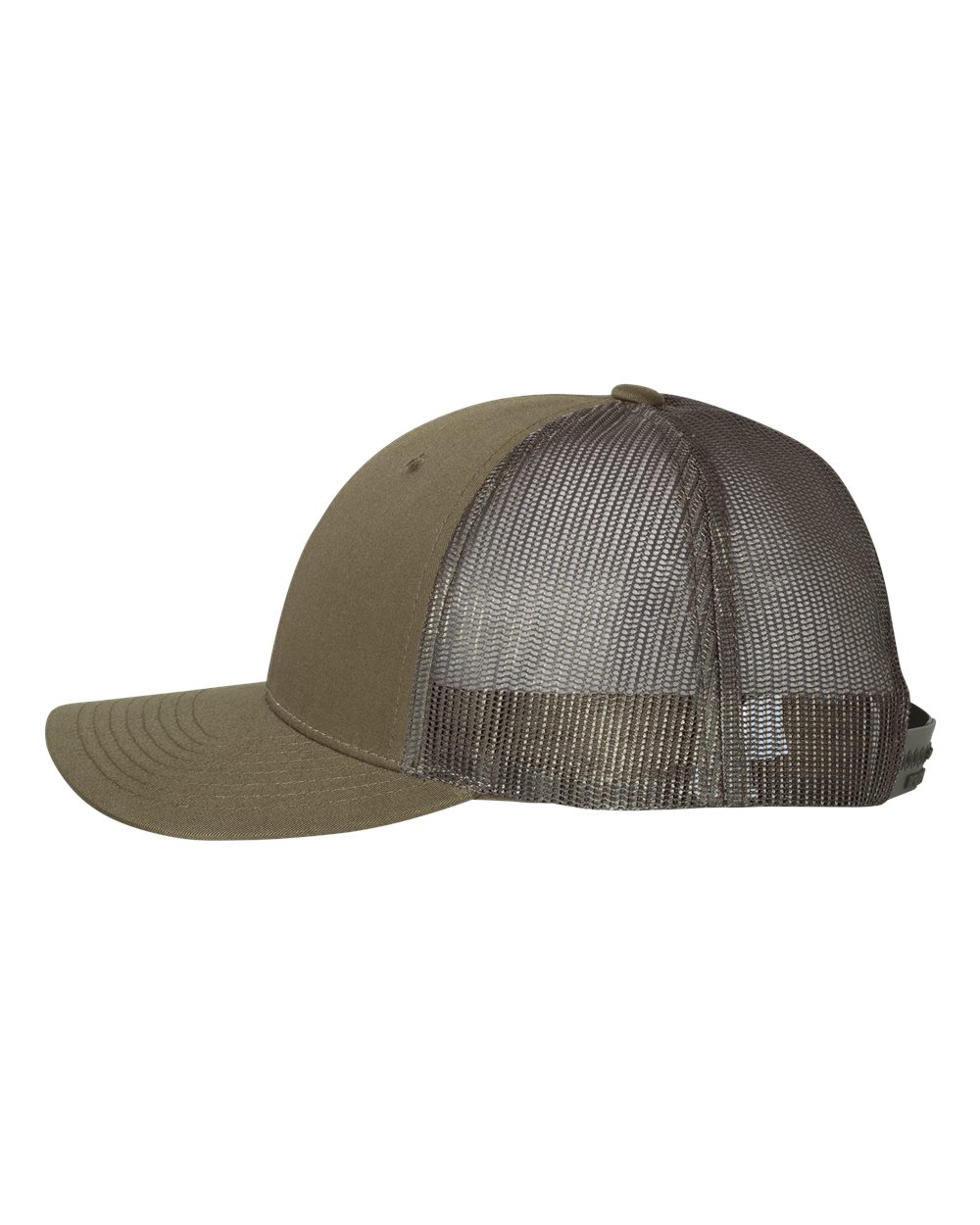Richardson Low Pro Trucker Cap - 115 Chocolate Chip- Grey Brown