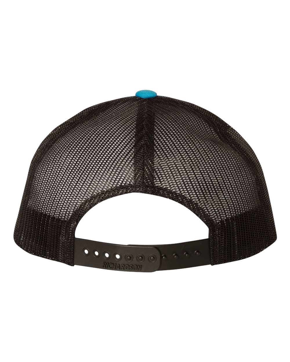 Richardson Low Pro Trucker Cap - 115 Cyan- Black