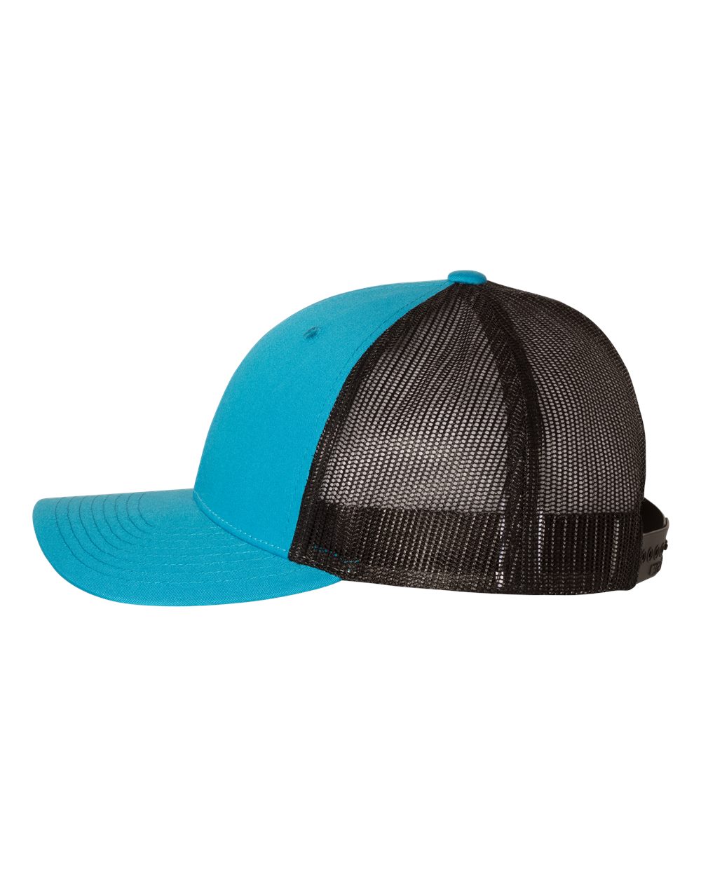 Richardson Low Pro Trucker Cap - 115 Cyan- Black