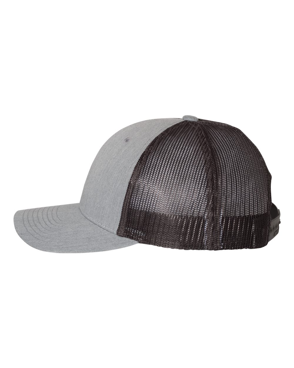 Richardson Low Pro Trucker Cap - 115 Heather Grey- Dark Charcoal