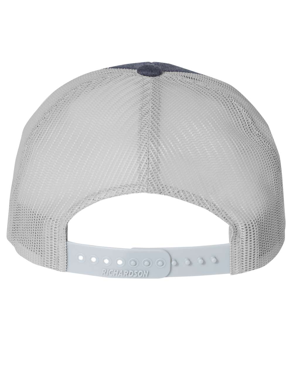 Richardson Low Pro Trucker Cap - 115 Heather Navy- Light Grey