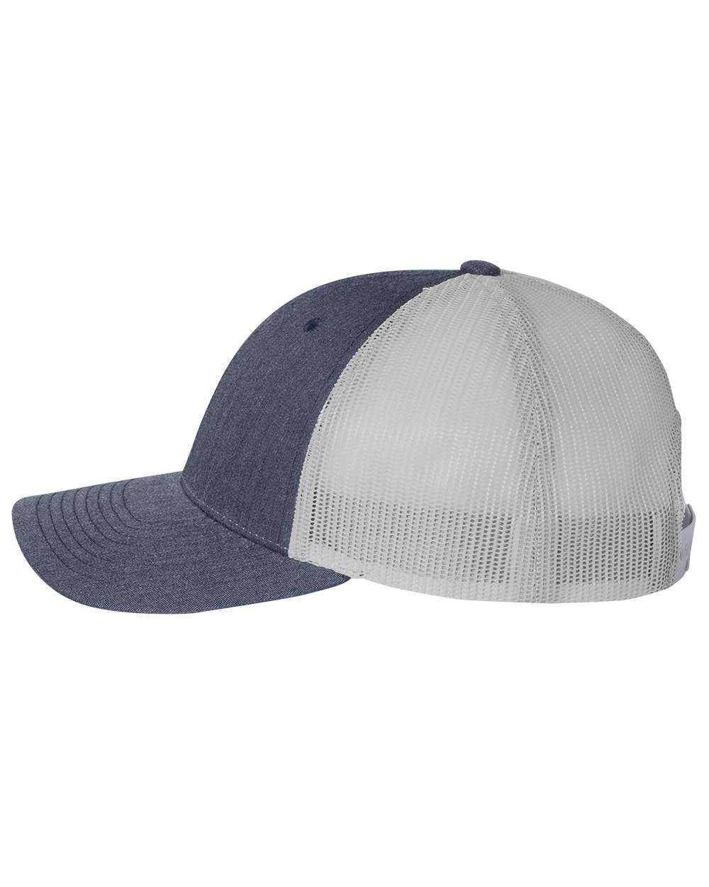 Richardson Low Pro Trucker Cap - 115 Heather Navy- Light Grey