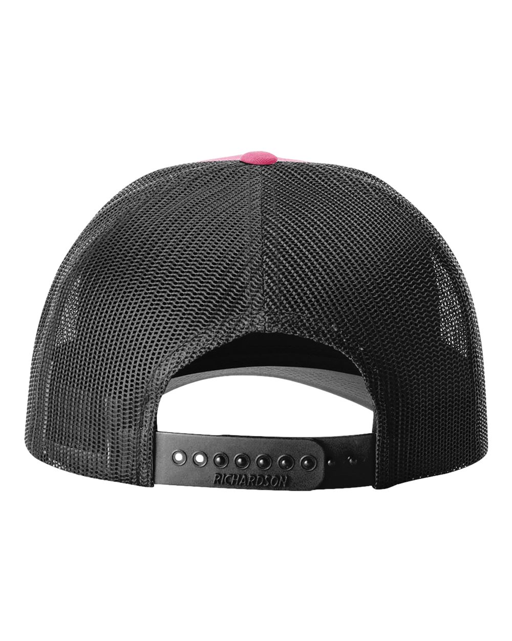 Richardson Low Pro Trucker Cap - 115 Hot Pink- Black