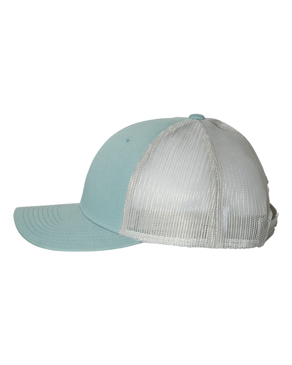 Richardson Low Pro Trucker Cap - 115 Smoke Blue- Aluminum