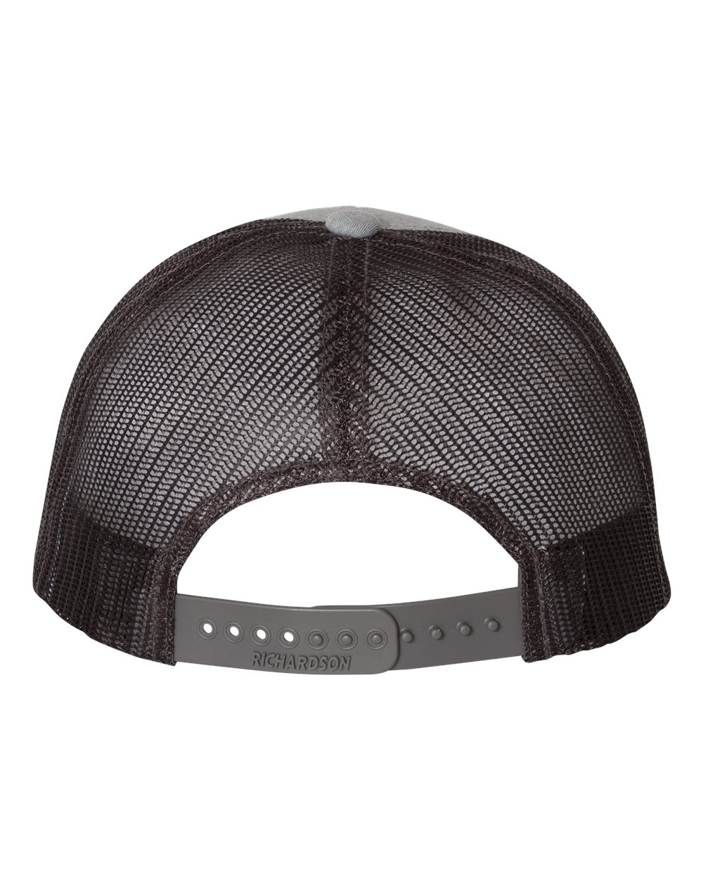 Richardson Low Pro Trucker Cap - 115 Heather Grey- Dark Charcoal