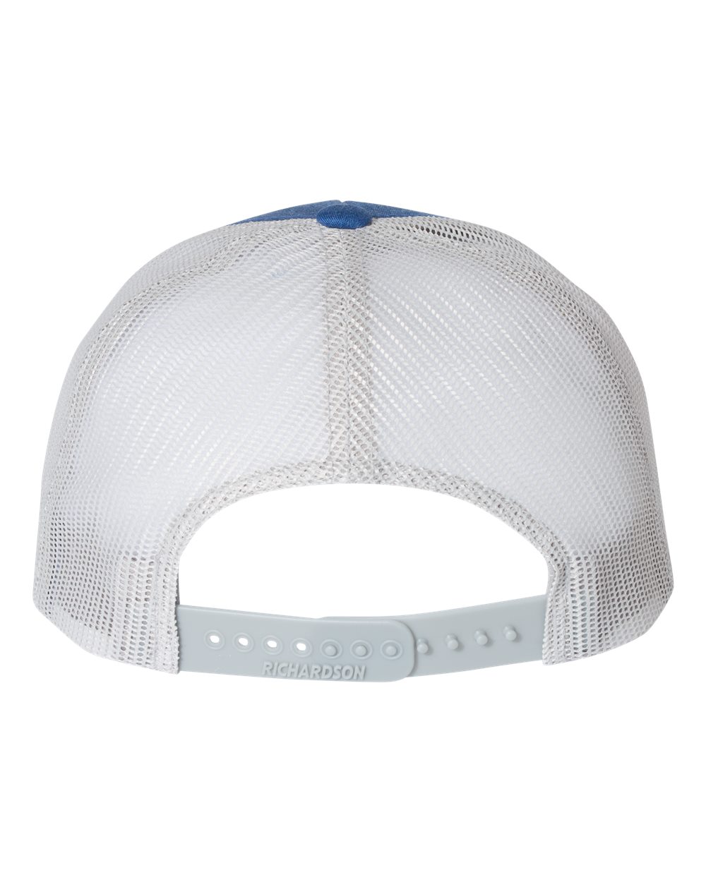 Richardson Low Pro Trucker Cap - 115 Heather Royal- Light Grey