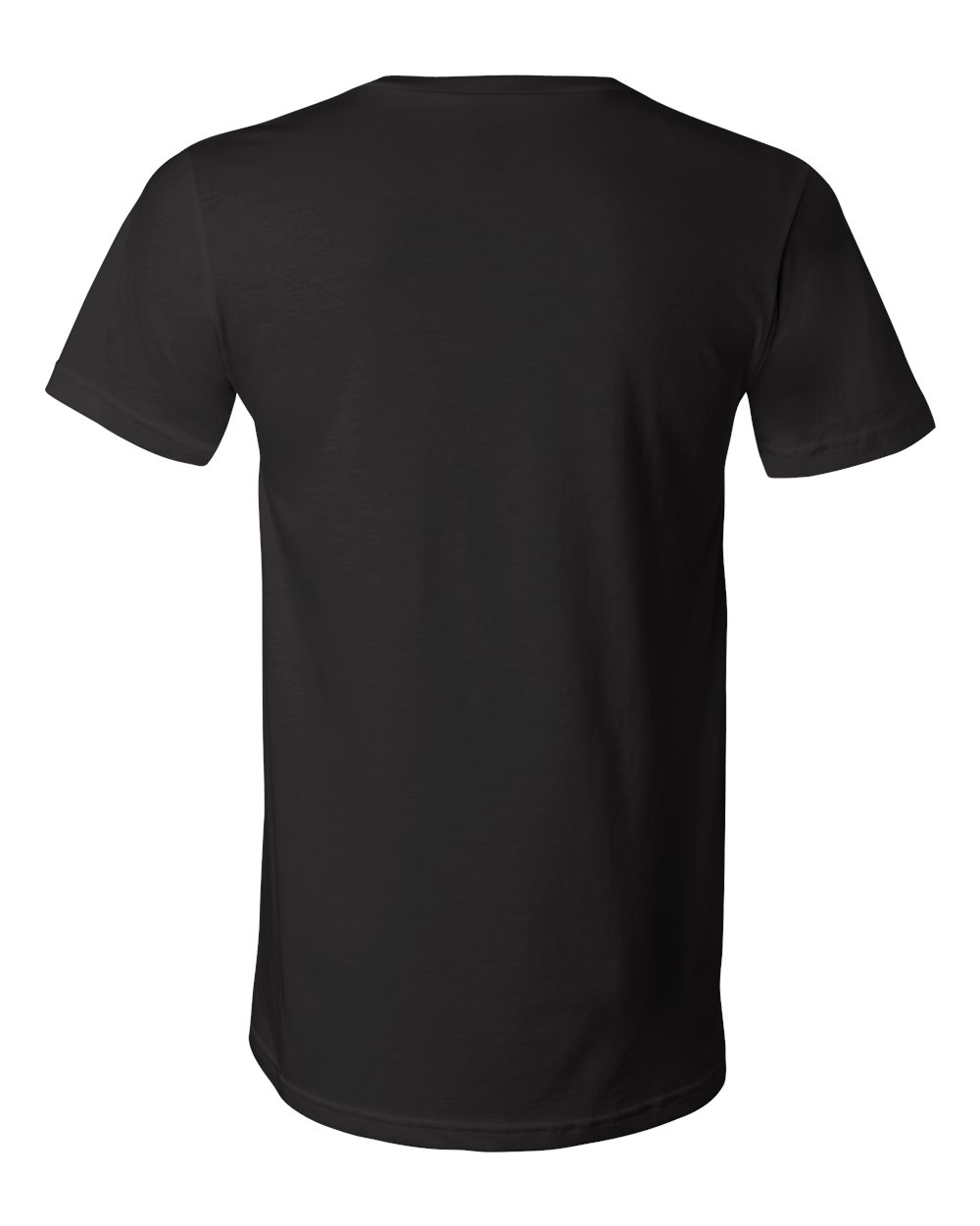 BELLA + CANVAS Unisex Jersey V-Neck Tee - 3005 Black