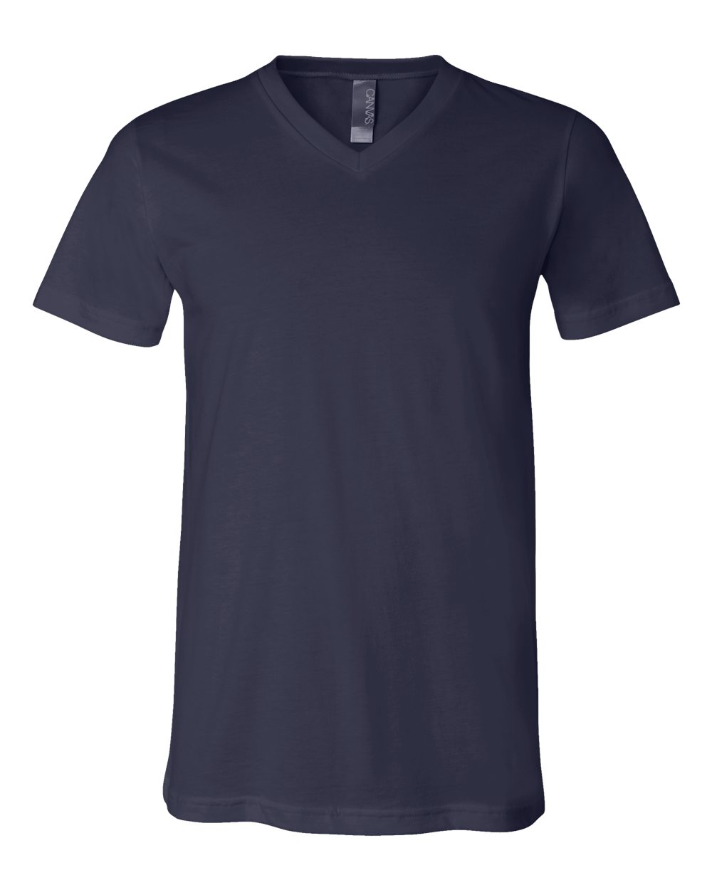 BELLA + CANVAS Unisex Jersey V-Neck Tee - 3005 Navy