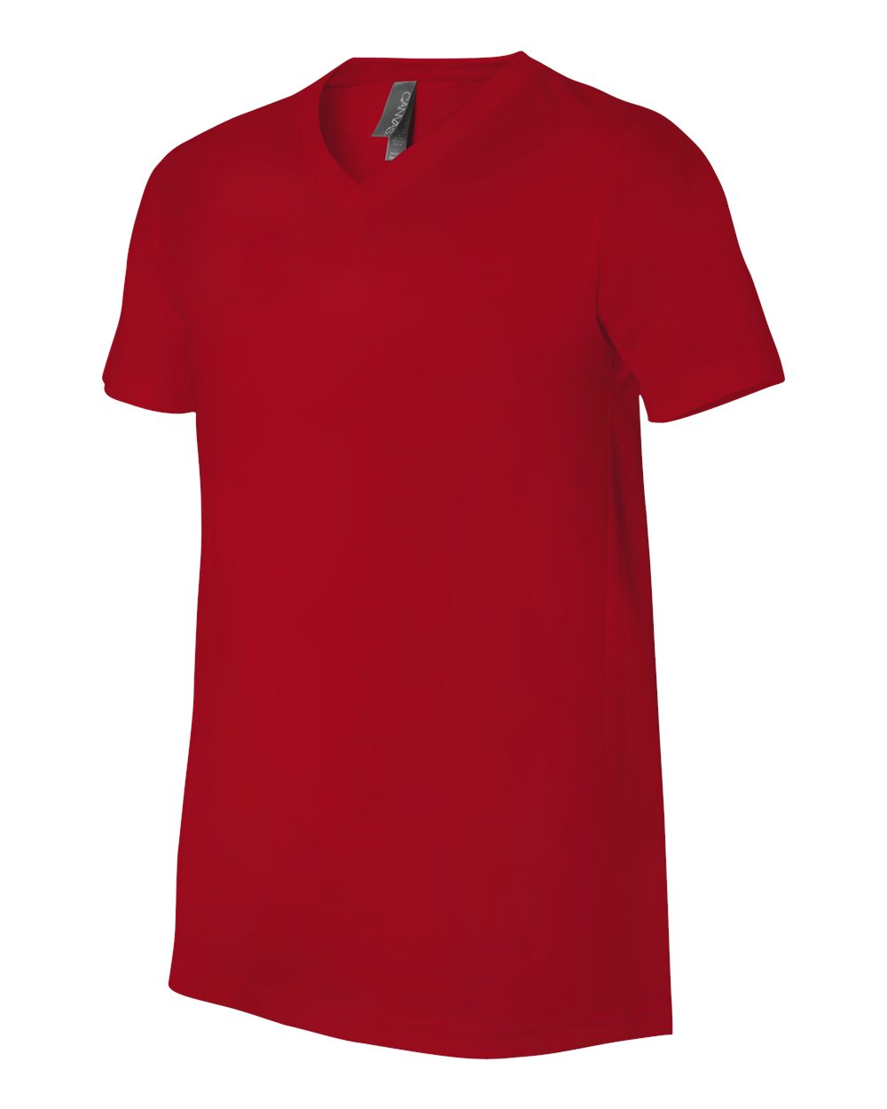 BELLA + CANVAS Unisex Jersey V-Neck Tee - 3005 Red