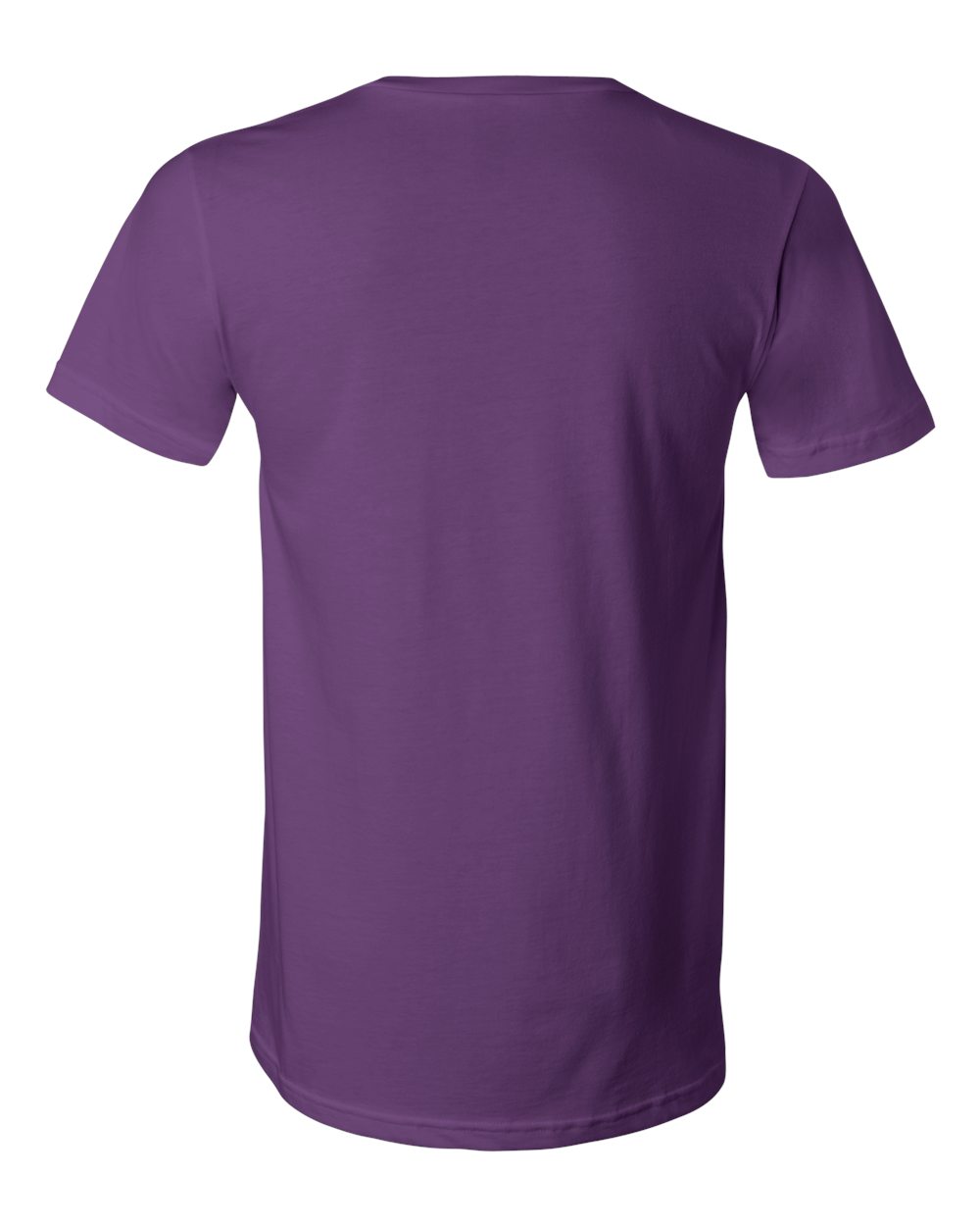 BELLA + CANVAS Unisex Jersey V-Neck Tee - 3005 Team Purple
