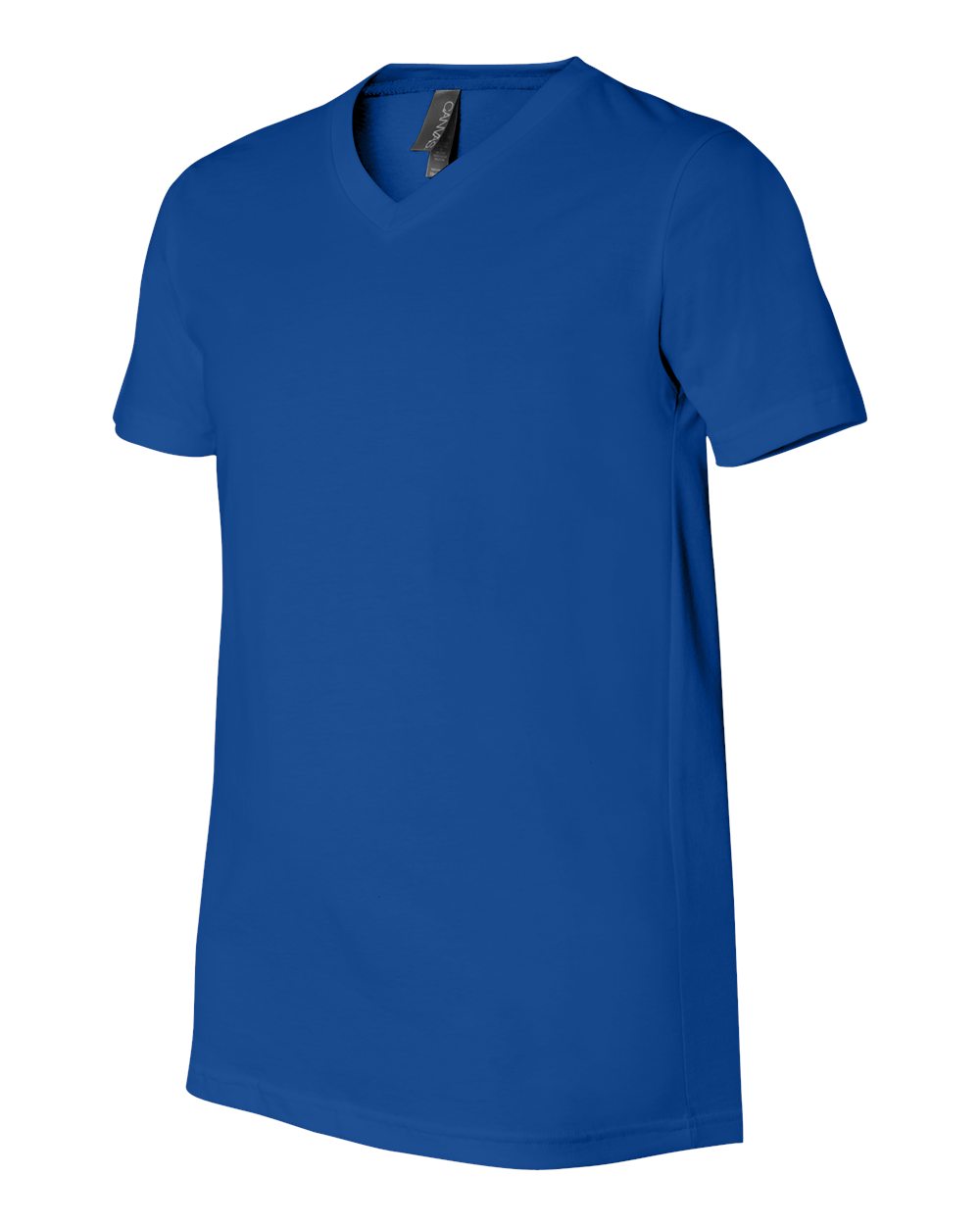 BELLA + CANVAS Unisex Jersey V-Neck Tee - 3005 True Royal