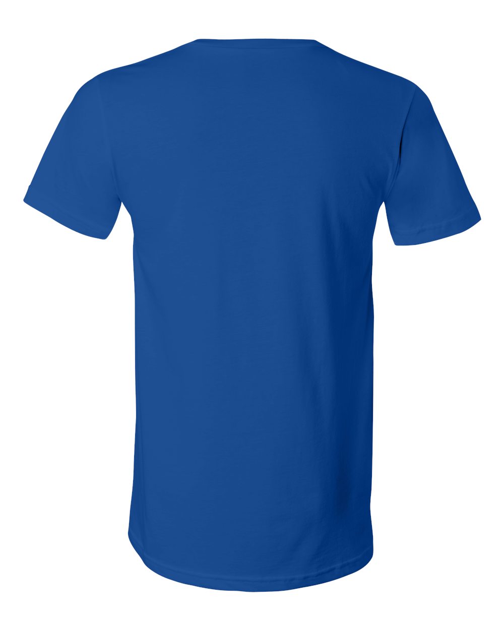 BELLA + CANVAS Unisex Jersey V-Neck Tee - 3005 True Royal