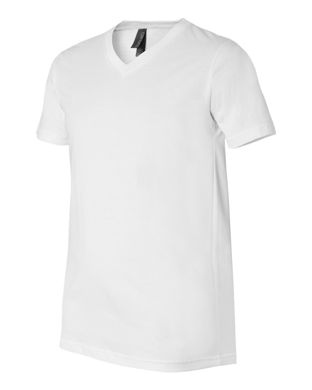 BELLA + CANVAS Unisex Jersey V-Neck Tee - 3005 White