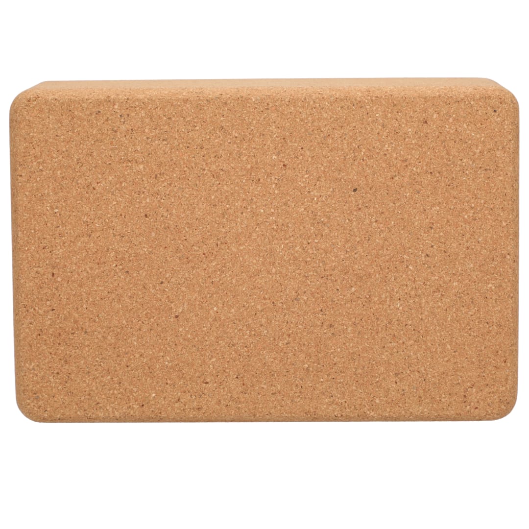 Wellable Wellable™ Cork Yoga Block - 1631-32 Natural