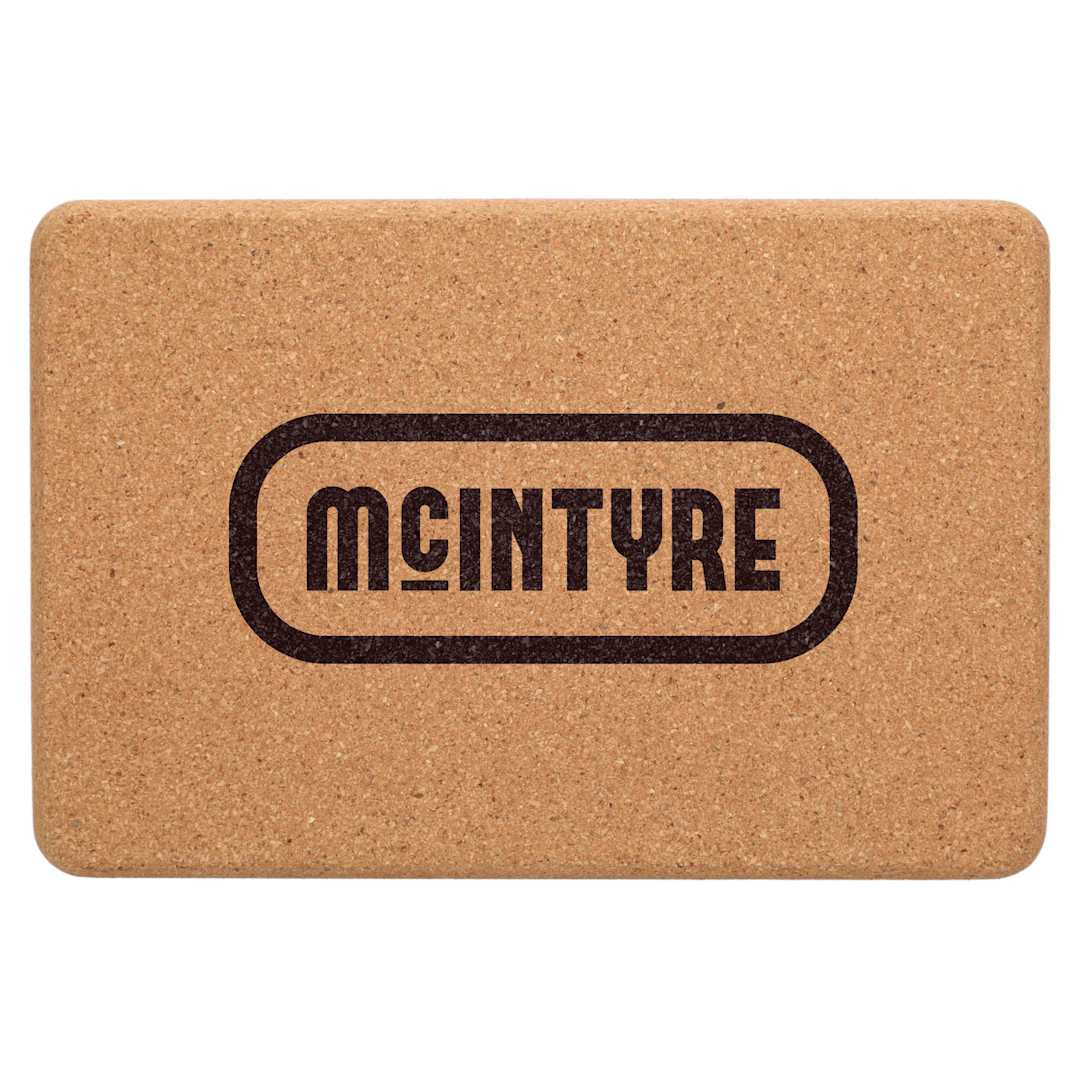 Wellable Wellable™ Cork Yoga Block - 1631-32 Natural