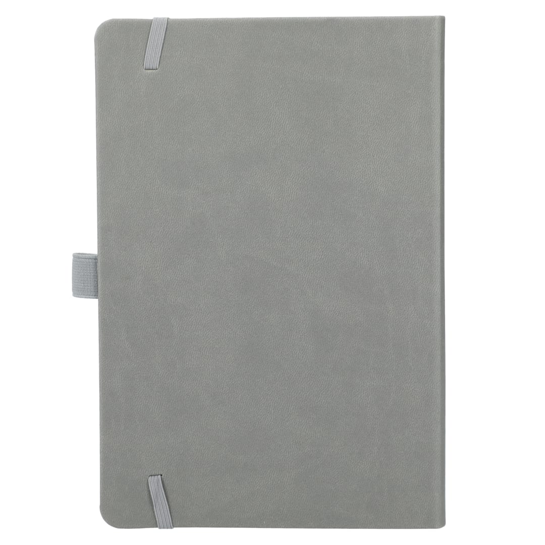 5.5&quot; x 8.5” Mano Recycled Hard Bound Journal - 2900-48 Gray