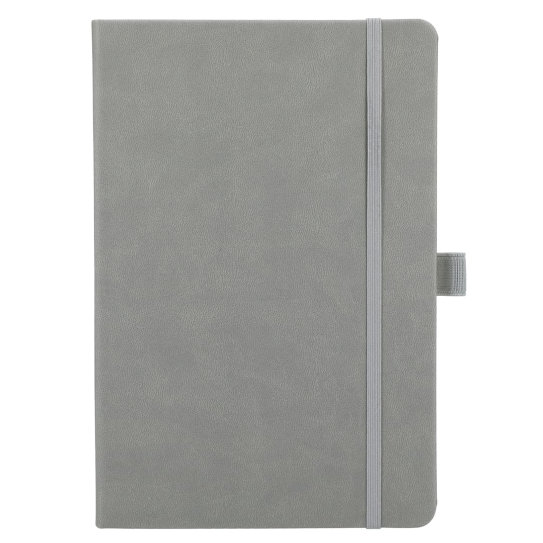 5.5&quot; x 8.5” Mano Recycled Hard Bound Journal - 2900-48 Gray