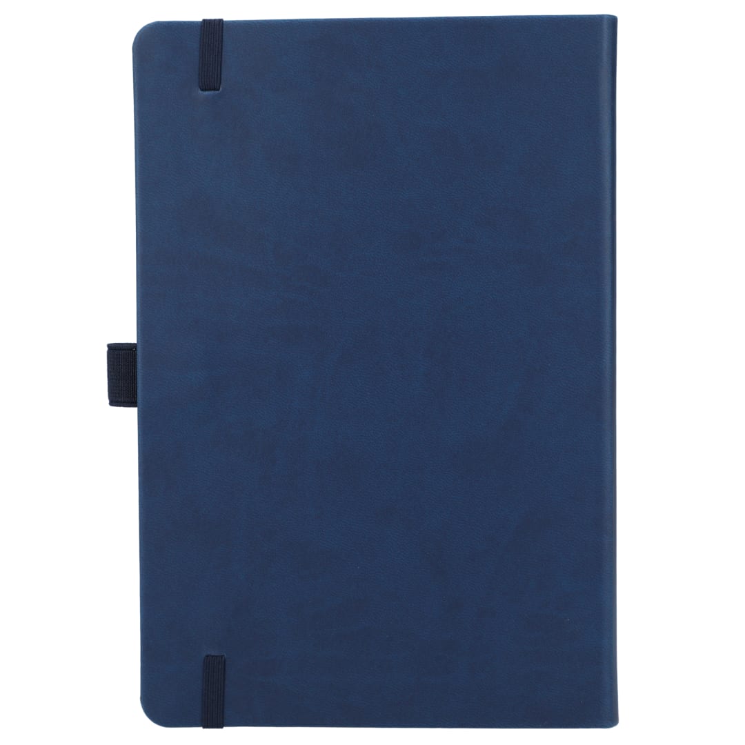 5.5&quot; x 8.5” Mano Recycled Hard Bound Journal - 2900-48 Blue