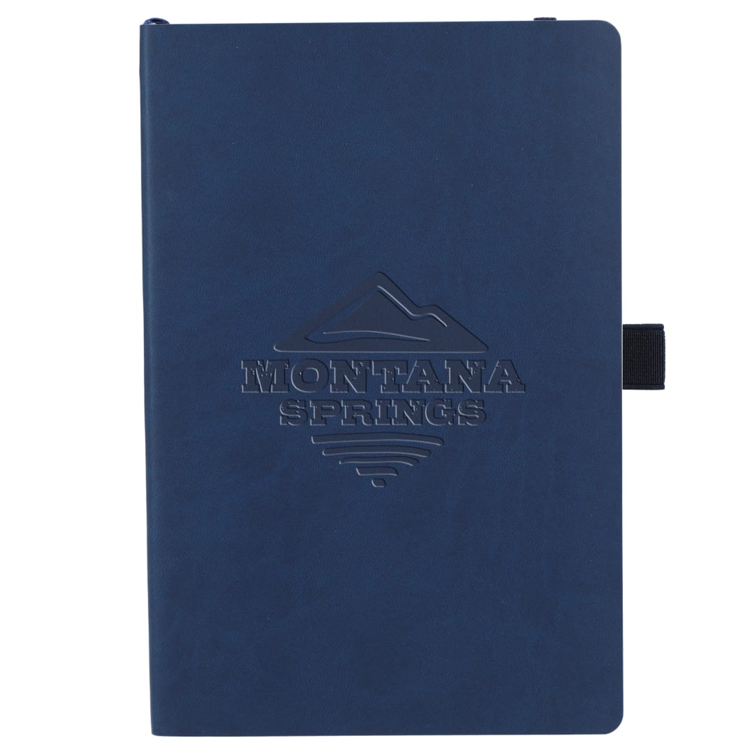 5.5&quot; x 8.5” Skiva Soft Bound Journal - 2900-49 Blue