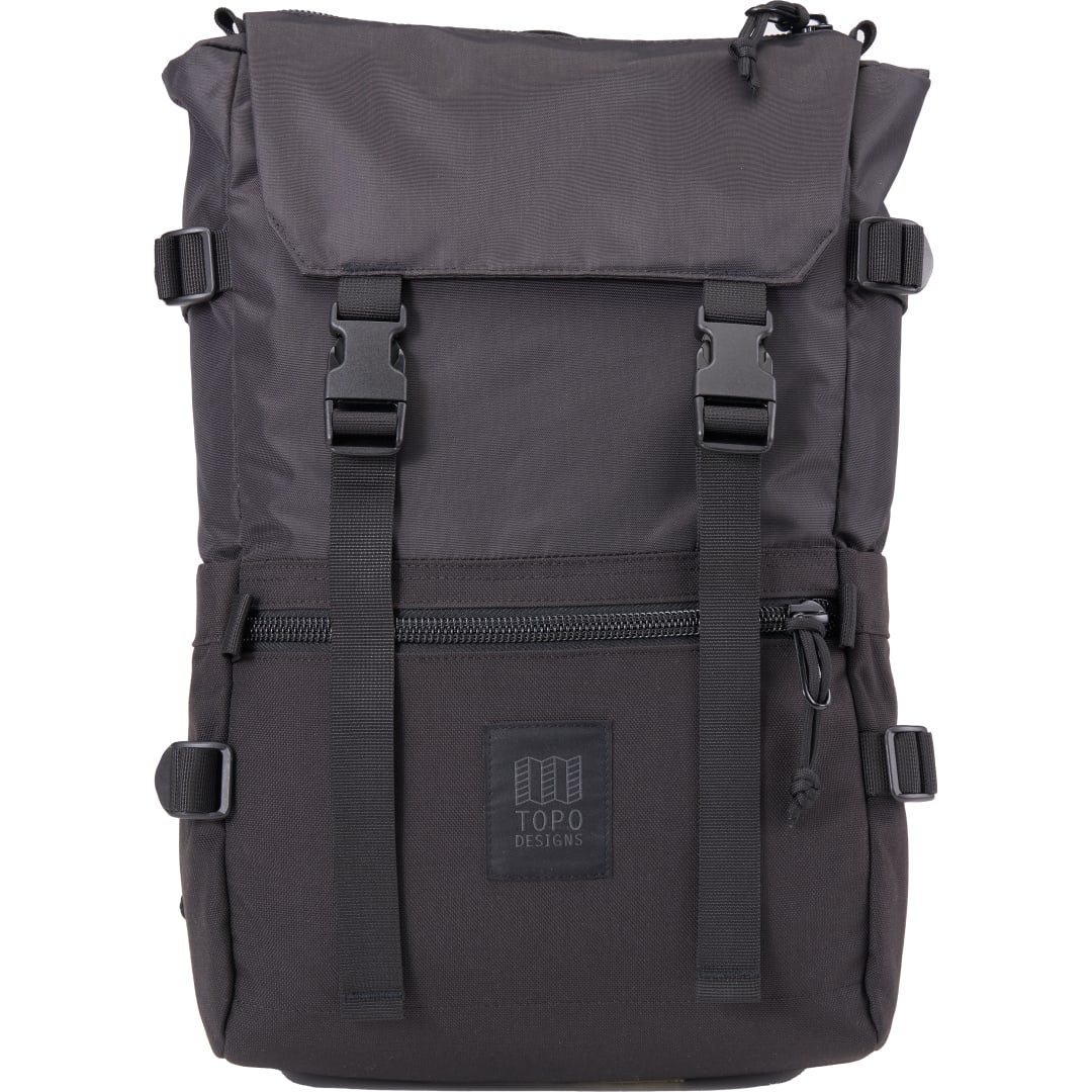 Topo Designs Topo Designs Recycled Rover 15&quot; Laptop Backpack - 8676-01 Black