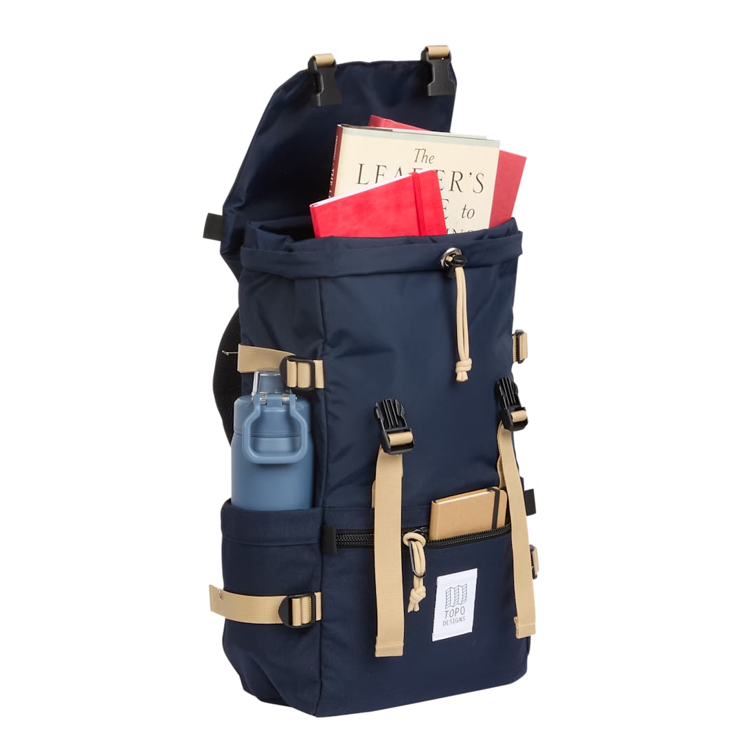 Topo Designs Topo Designs Recycled Rover 15&quot; Laptop Backpack - 8676-01 Blue