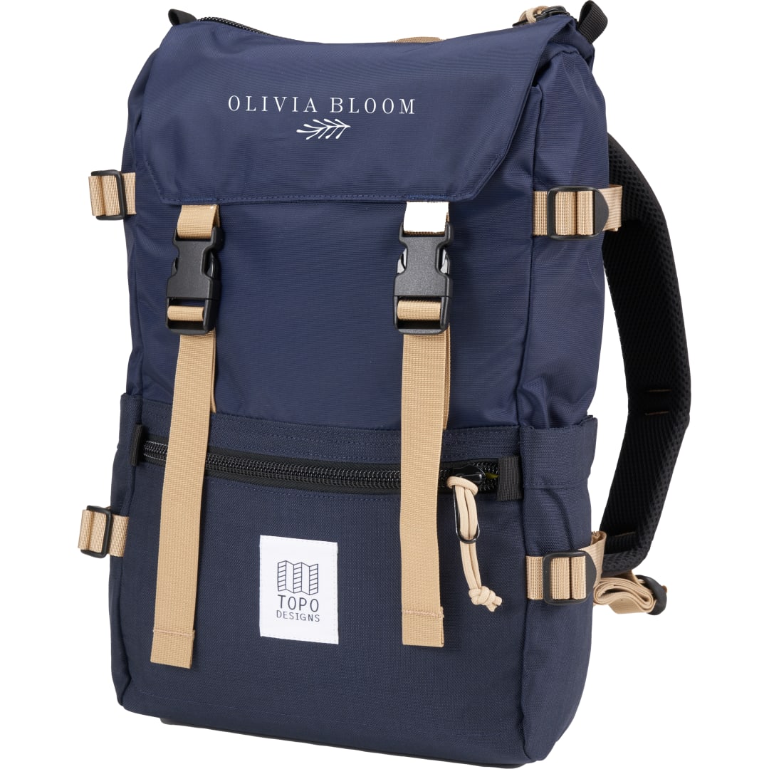Topo Designs Topo Designs Recycled Rover 15&quot; Laptop Backpack - 8676-01 Blue