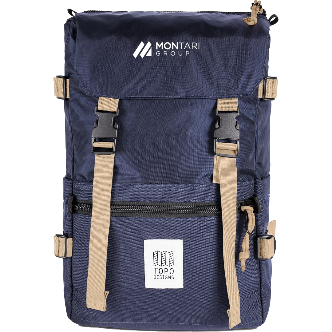 Topo Designs Topo Designs Recycled Rover 15" Laptop Backpack - 8676-01 Blue