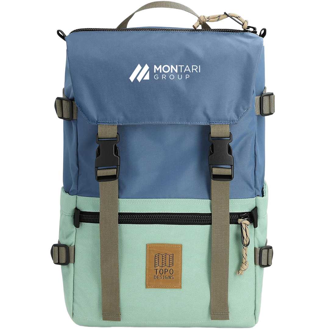 Topo Designs Topo Designs Recycled Rover 15" Laptop Backpack - 8676-01 Blue