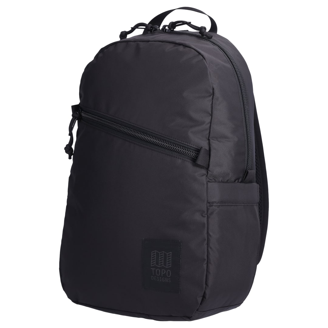 Topo Designs Topo Designs Recycled Light Pack Laptop Backpack - 8676-03 Black