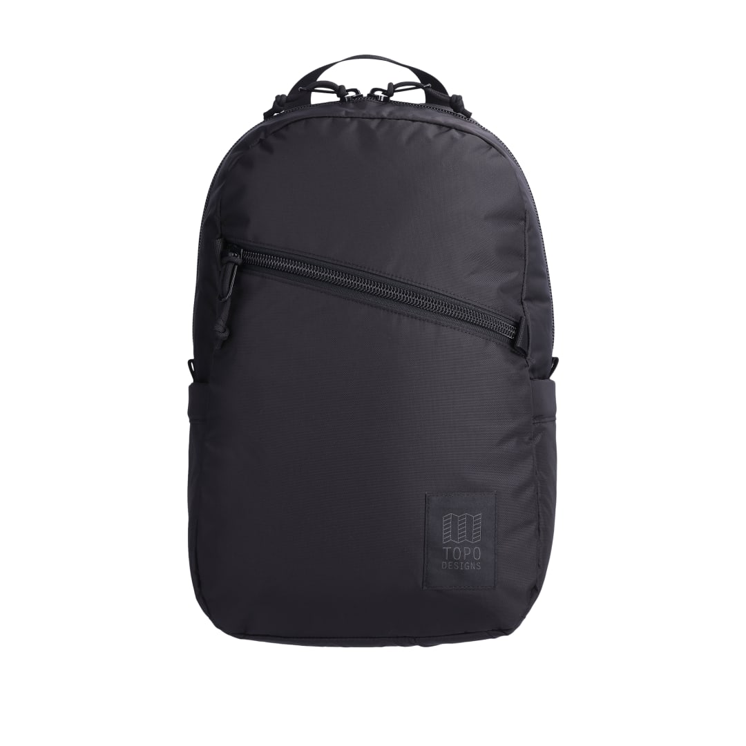 Topo Designs Topo Designs Recycled Light Pack Laptop Backpack - 8676-03 Black