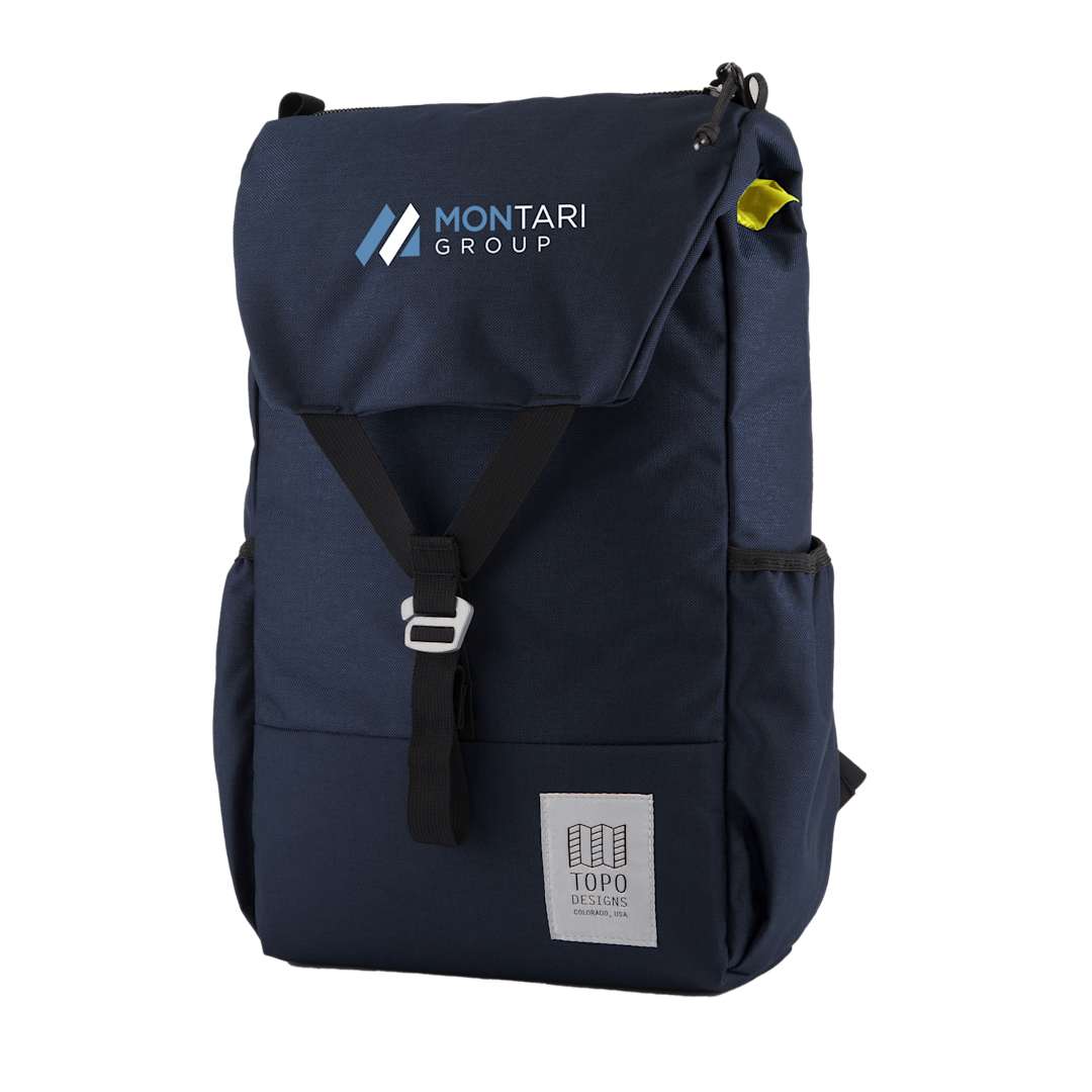 Topo Designs Topo Designs Recycled Y Pack 15&quot; Laptop Backpack - 8676-04 Blue