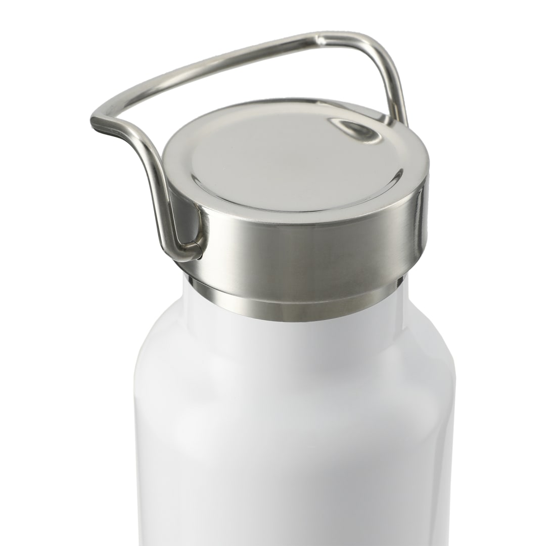Thor Copper Bottle w/ Coating 22oz - 1600-04 White