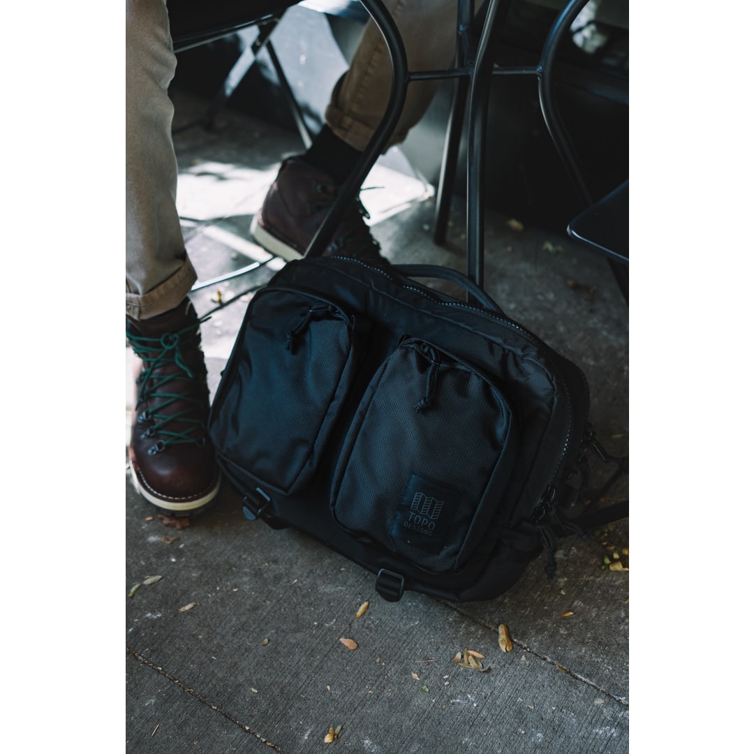 Topo Designs Topo Recycled Global Briefcase - 8676-06 Black