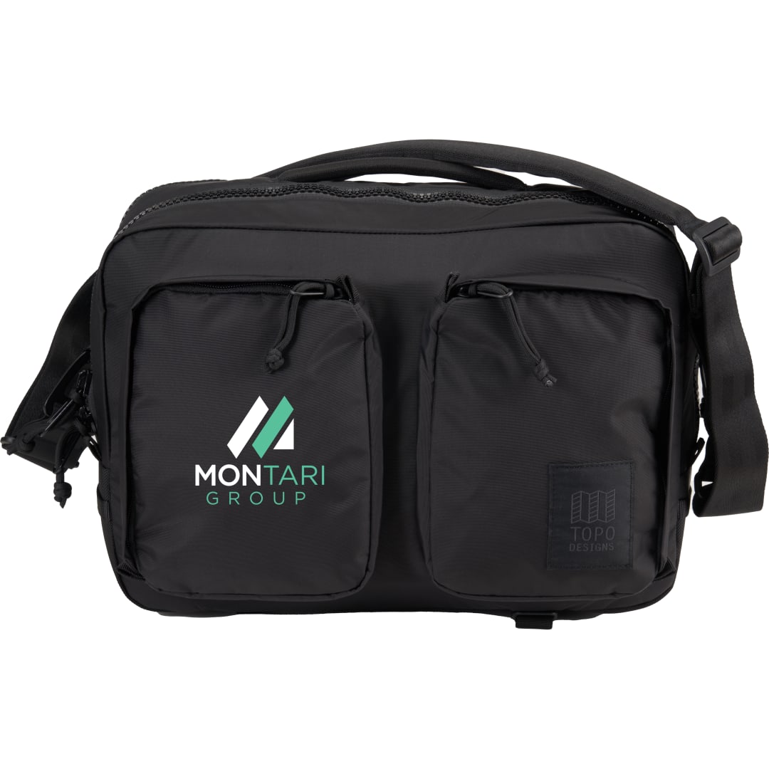 Topo Designs Topo Recycled Global Briefcase - 8676-06 Black