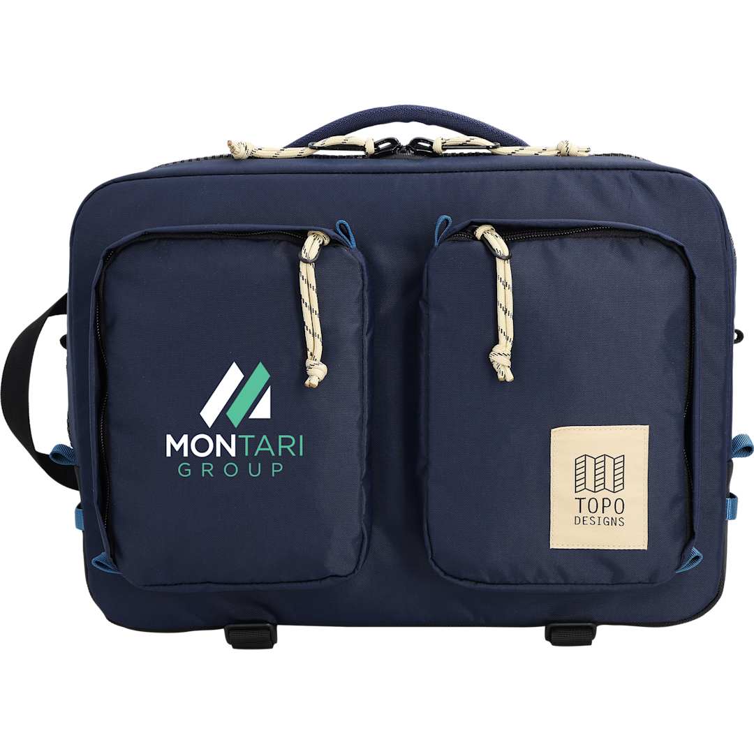 Topo Designs Topo Recycled Global Briefcase - 8676-06 Blue