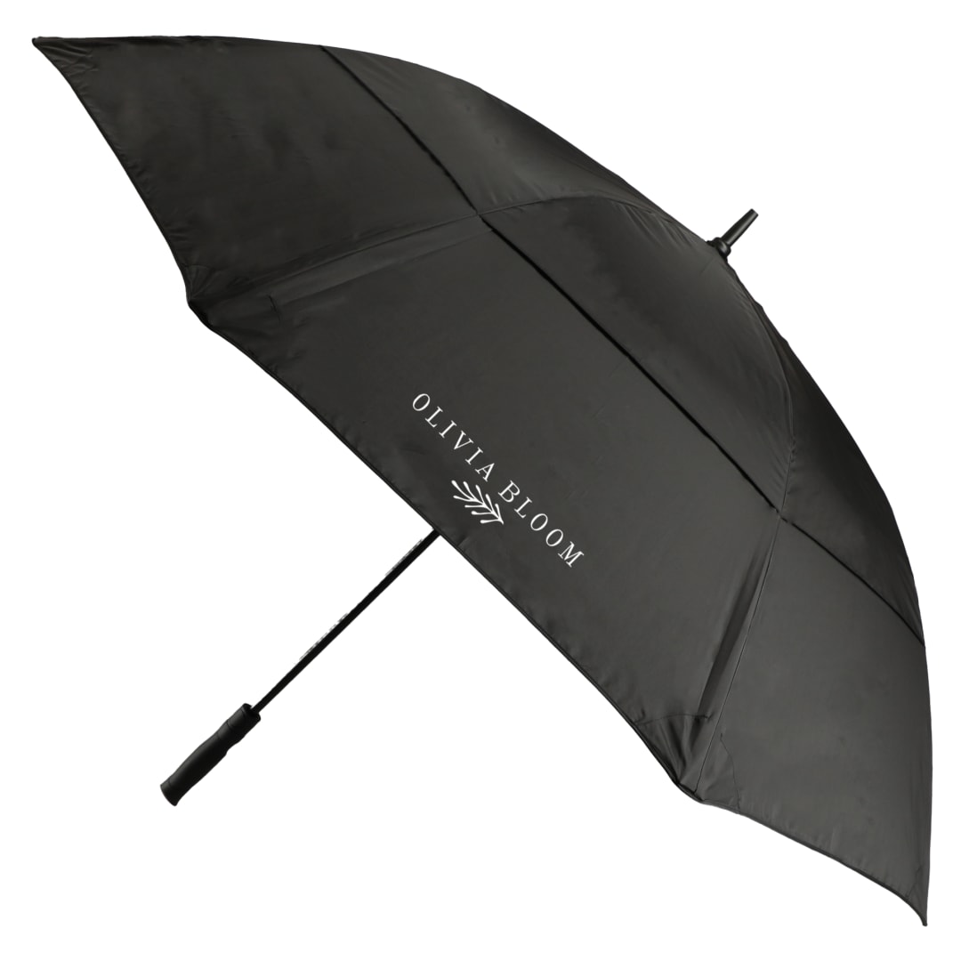 totes totes® 60" Titan Vented RPET Umbrella - 8850-22 Black