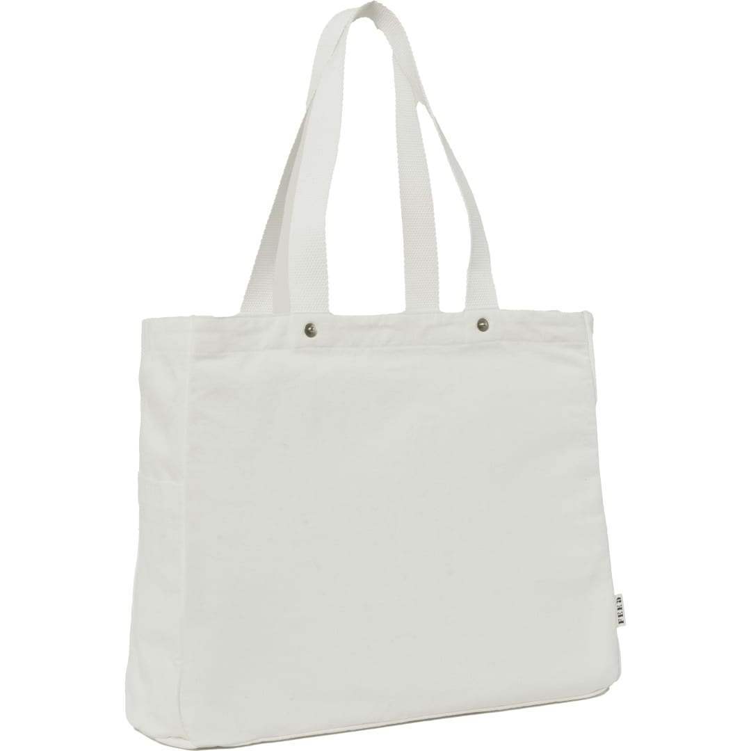 Feed FEED Organic Cotton Rivet Tote - 9009-06 White