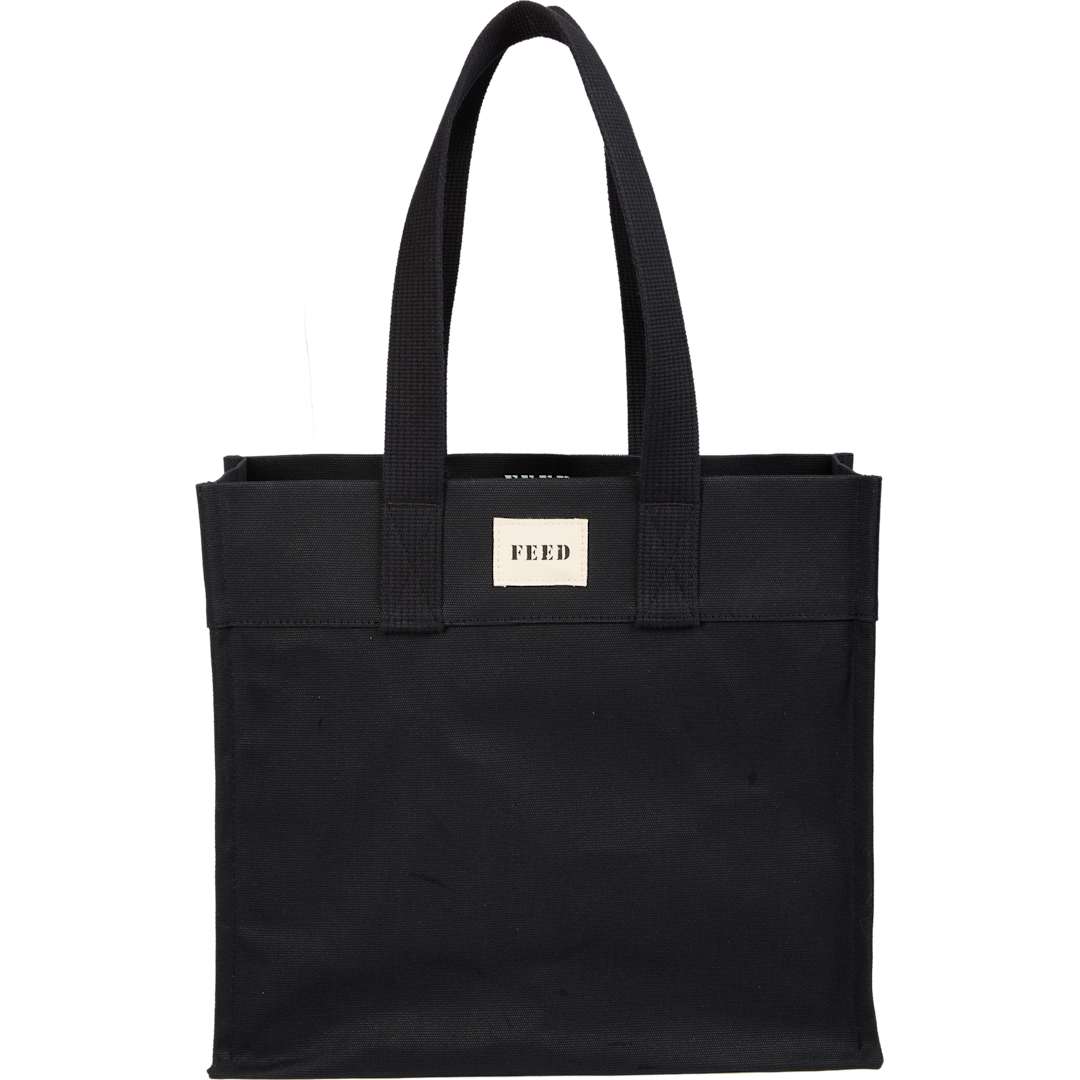 Feed FEED Organic Cotton Market Tote - 9009-12 Black