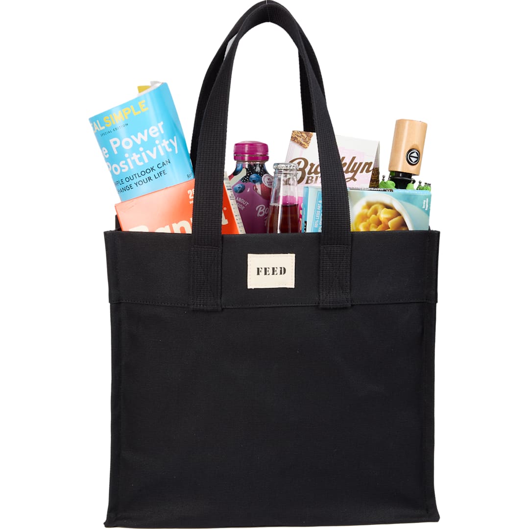 Feed FEED Organic Cotton Market Tote - 9009-12 Black
