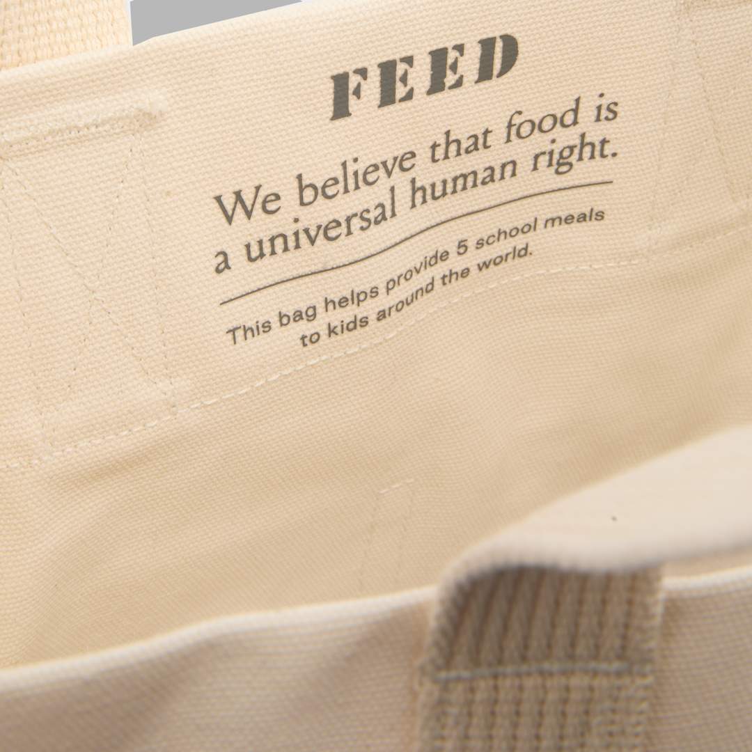 Feed FEED Organic Cotton Market Tote - 9009-12 Natural