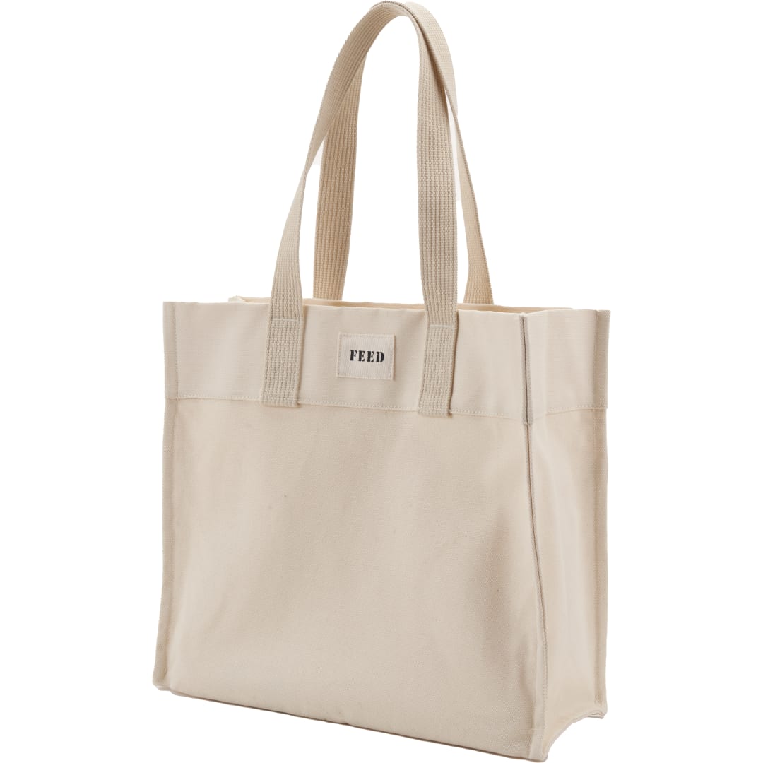 Feed FEED Organic Cotton Market Tote - 9009-12 Natural