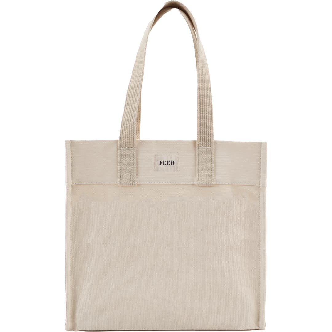 Feed FEED Organic Cotton Market Tote - 9009-12 Natural