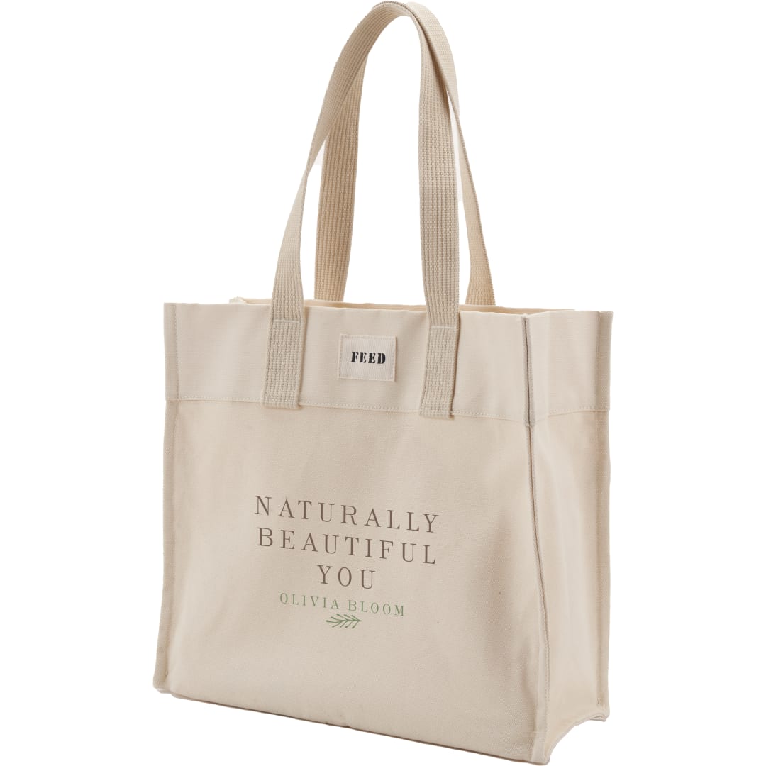 Feed FEED Organic Cotton Market Tote - 9009-12 Natural
