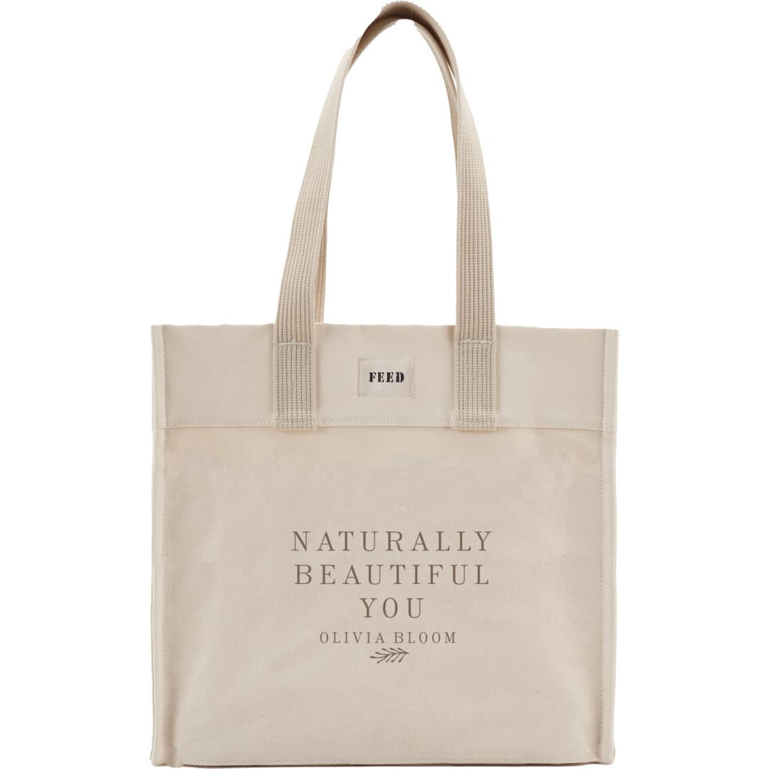 Feed FEED Organic Cotton Market Tote - 9009-12 Natural