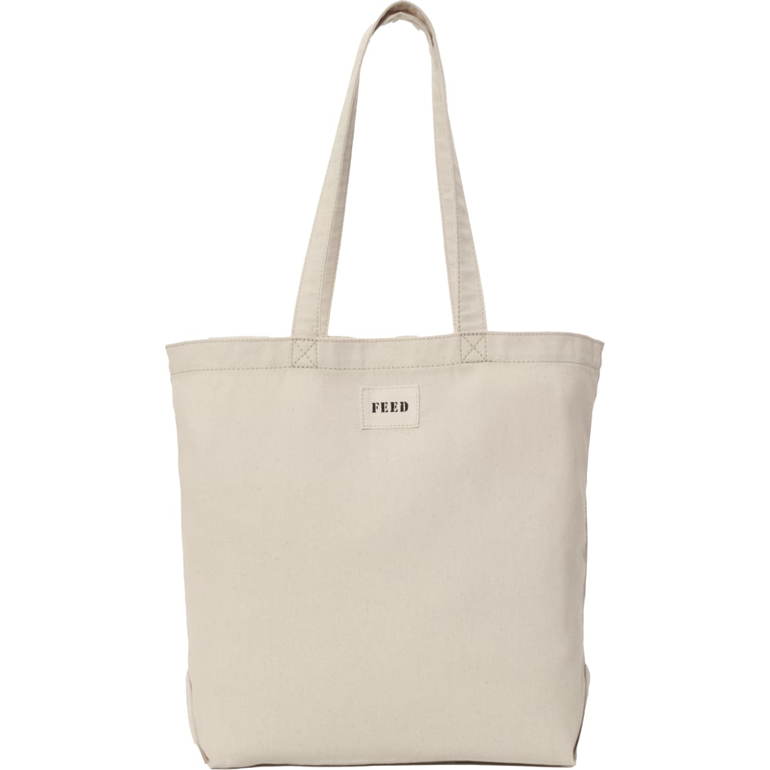 Feed FEED Organic Cotton Shopper Tote - 9009-14 Natural