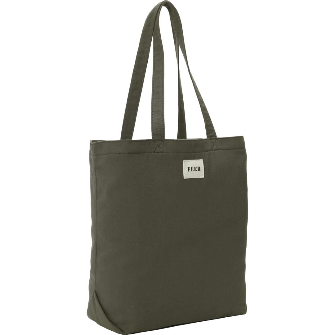 Feed FEED Organic Cotton Shopper Tote - 9009-14 Green