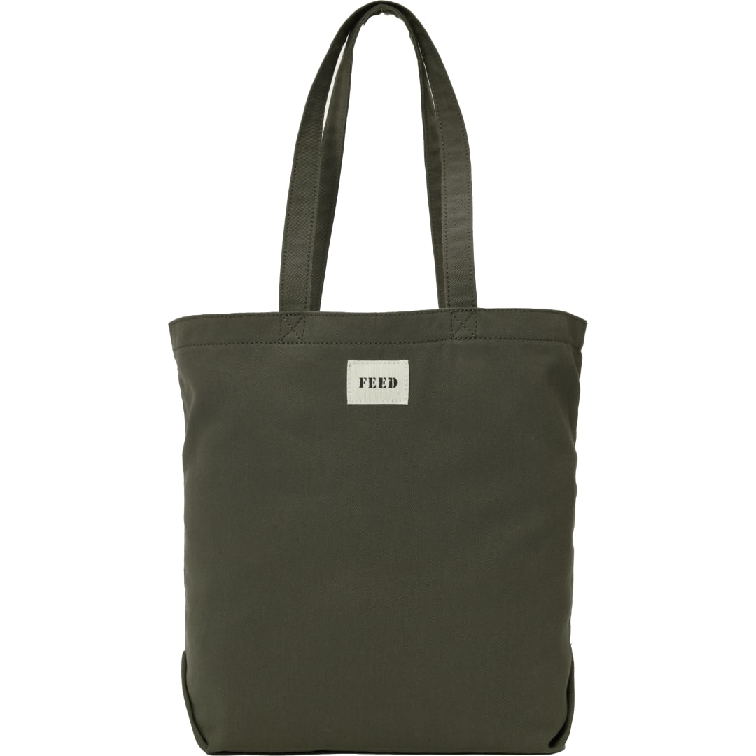 Feed FEED Organic Cotton Shopper Tote - 9009-14 Green